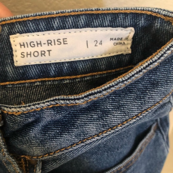 Pacsun High Waisted Denim Shorts - Picture 3 of 3